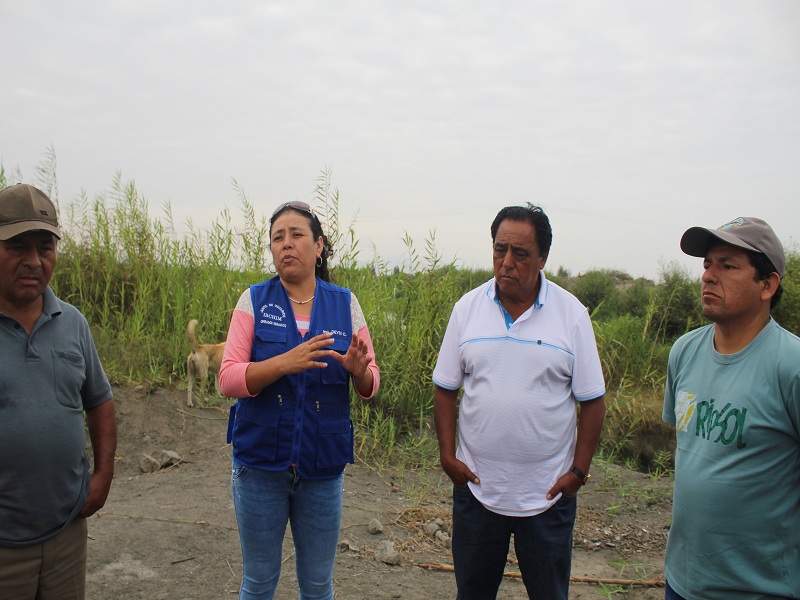 Agricultores de Tangay Bajo denuncian falta de mantenimiento de pozas de SedaChimbote