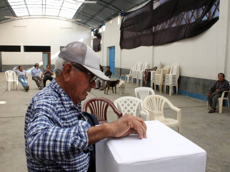 Inscriben listas para elecciones en Juntas de Usuarios Santa e Irchim 