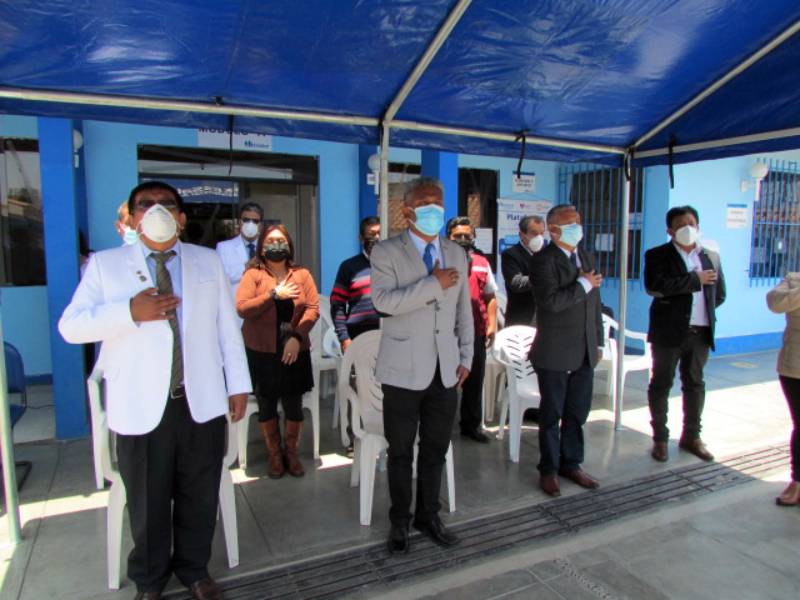 Coishco: Rinde homenaje a médicos y trabajadores caídos por la COVID-19
