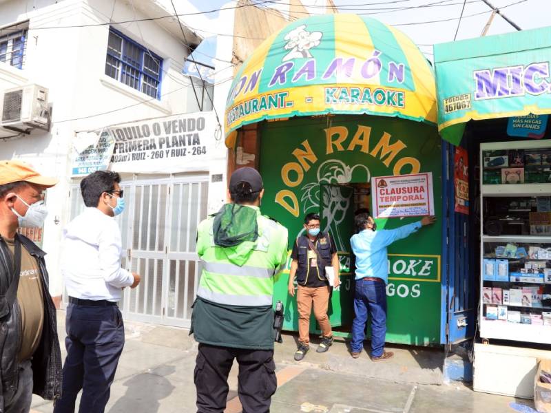 Chimbote: Clausuran por 15 días a karaoke Don Ramón