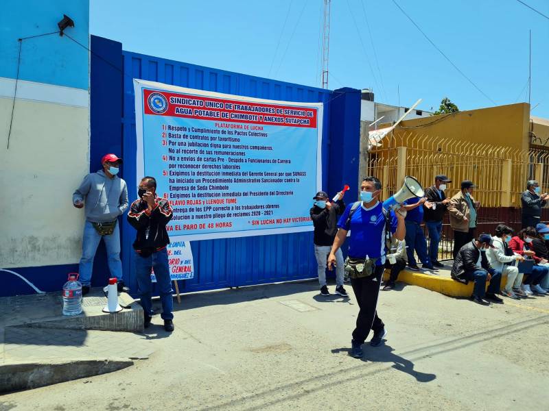 Sedachimbote: Trabajadores presentarán acuerdo de asamblea para iniciar huelga 