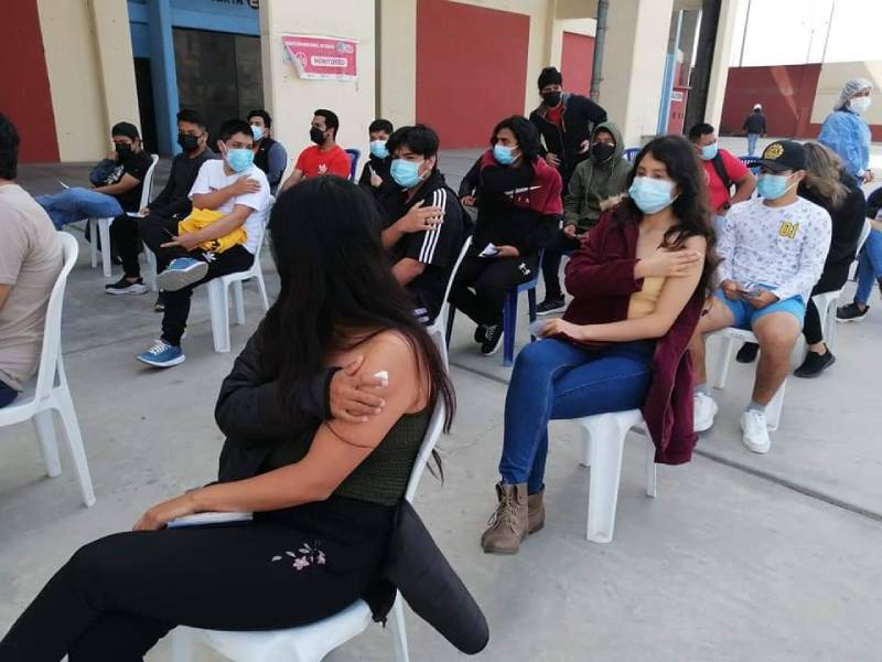 Chimbote: Suspenden vacunación para jóvenes de 17 años de edad