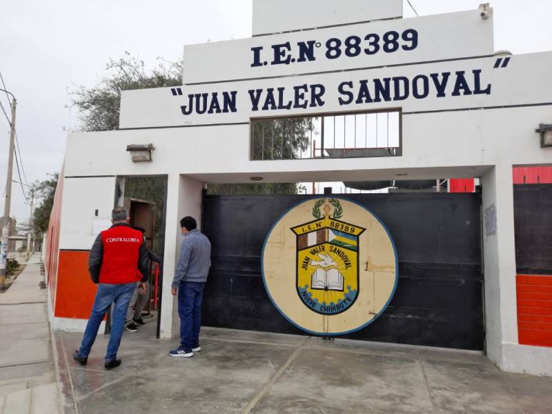 Nuevo Chimbote: Irregularidades en reconstrucción de colegio Juan Valer 