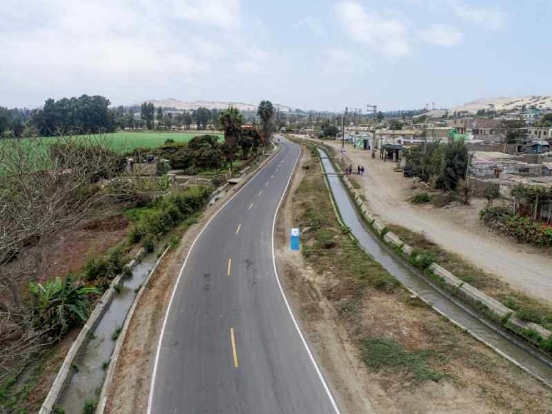 Chimbote: Municipalidad provincial asfalta carretera a Tangay