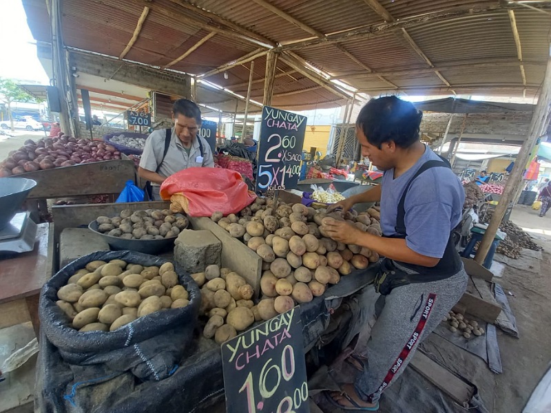 Chimbote: Mercado La Perla no recibe papa hace tres días