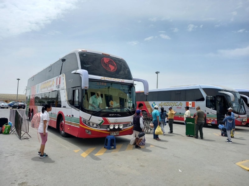 Chimbote: Agencias reanudan viajes para el norte del país 