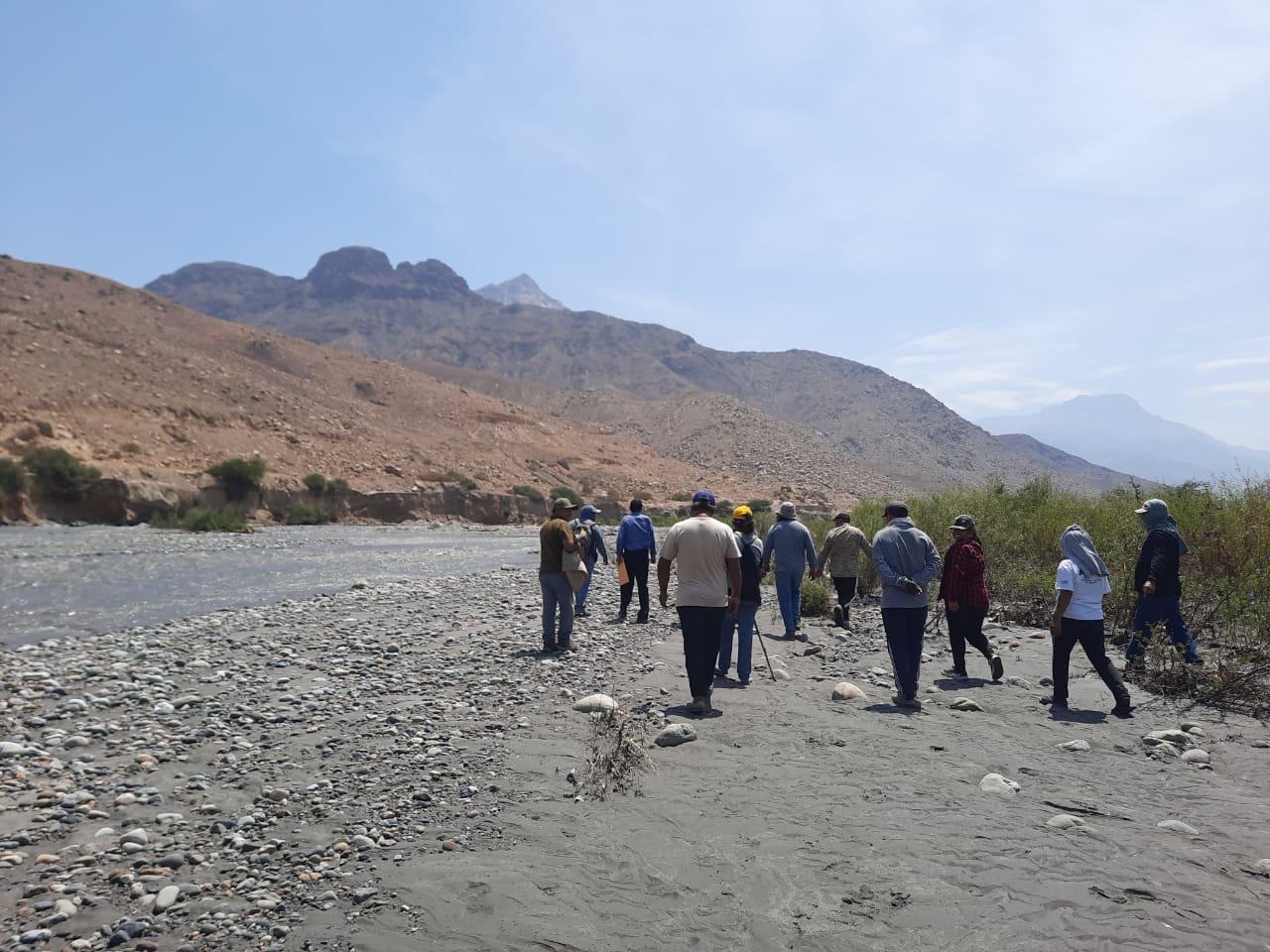 Chimbote: Inspeccionan invasión en la faja marginal del río Santa 