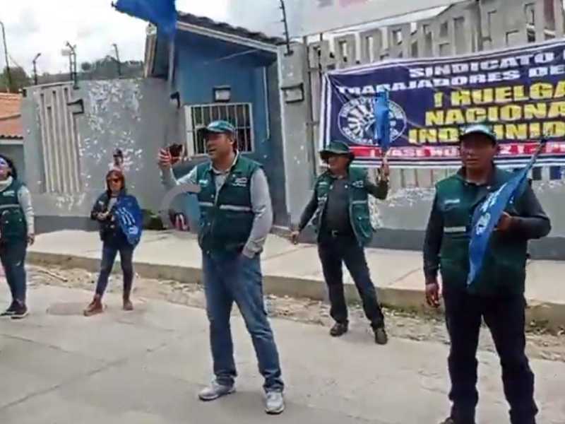 Áncash: Trabajadores de Senasa acatan huelga indefinida