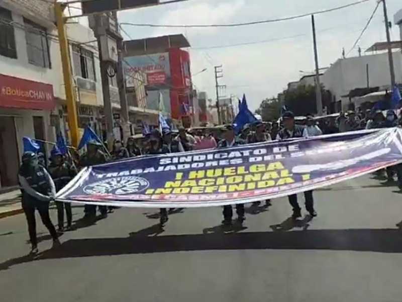 Áncash: Trabajadores de Senasa acatan segundo día de paro indefinido