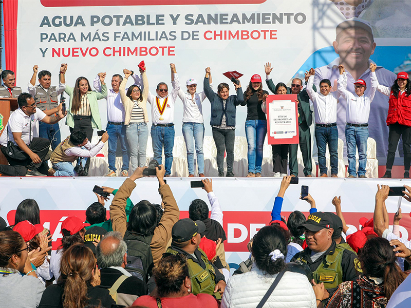 Proyecto de saneamiento Grandes Ciudades será financiado con endeudamiento externo