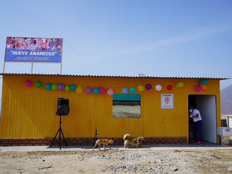 Chimbote: Inauguran comedor popular en invasión del cerro San pedro