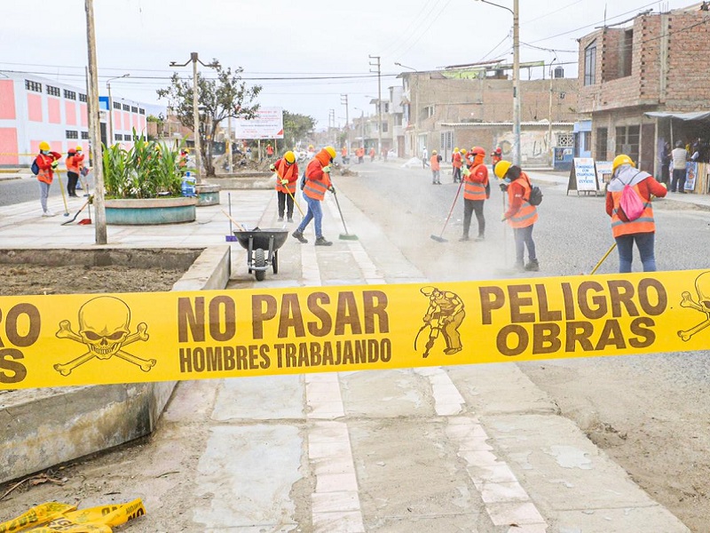 Chimbote: Trabaja Perú genera 2000 puestos de trabajos temporales
