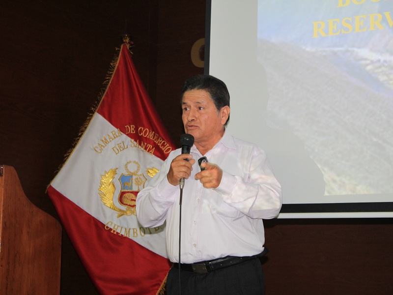 Expresidente del Frente de Organizaciones Agrarias de la Provincia del Santa (Foaps), Hugo Horna Arias.