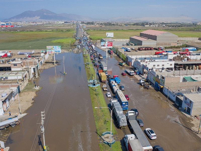 Chimbote: Aniego en Pardo fue causado porque terceros rompieron un dren