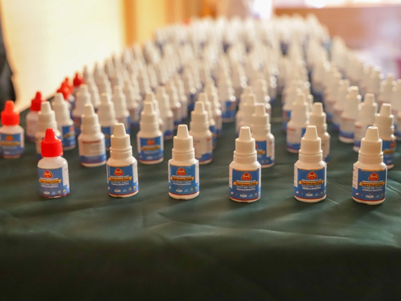 MPS inició la entrega de 50 000 dosis de ivermectina en Chimbote