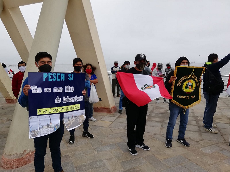 Chimbote: Organizaciones civiles rechazan posible actividad petrolera