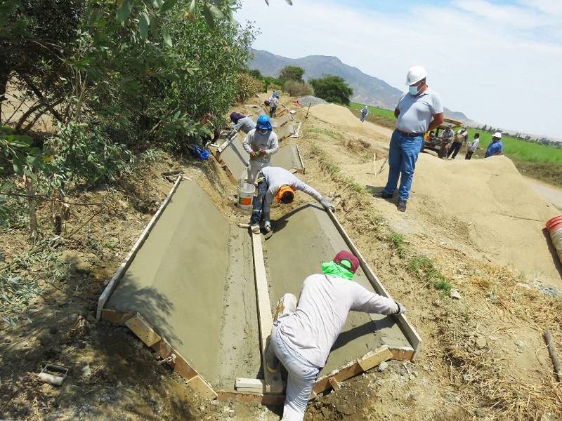 Samanco: Inician construcción de canal Ramírez de casi 2 kilómetros