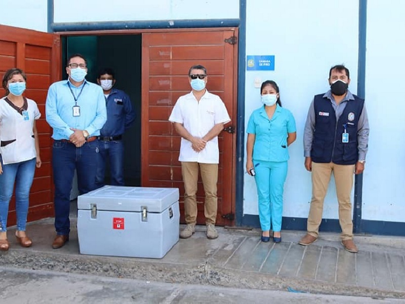 Coronavirus: Hospital La Caleta recibe segundo paquete de vacunas
