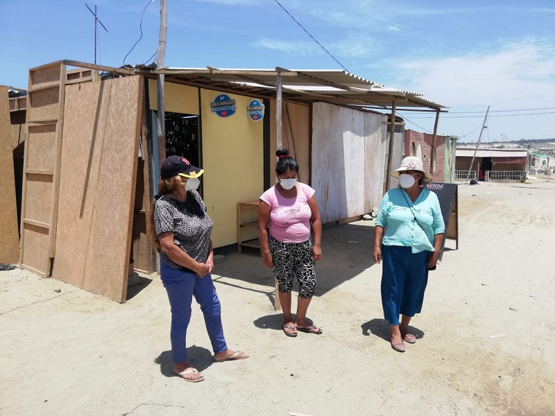 Nuevo Chimbote: Familias viven en terreno destinado para un parque