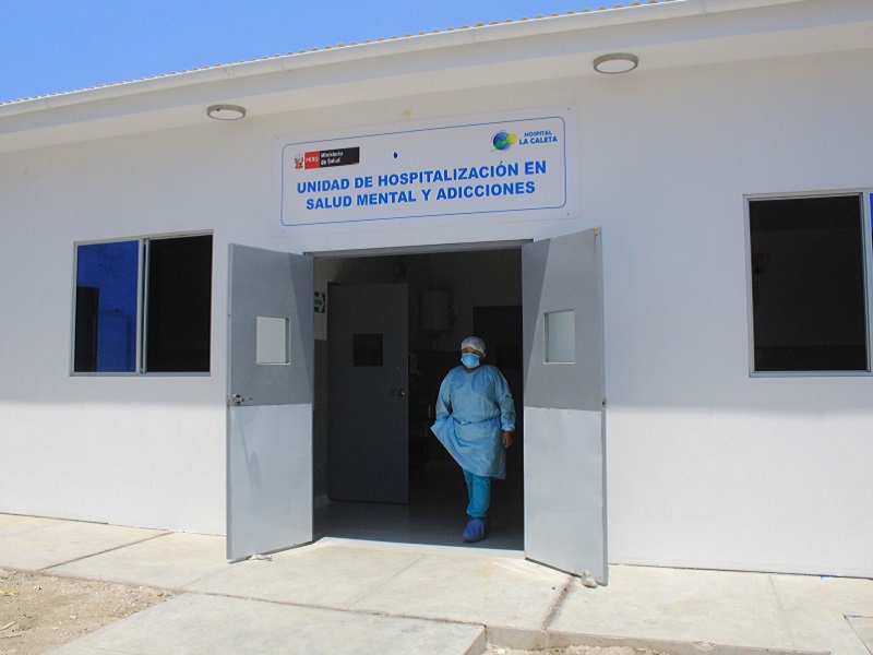 Chimbote: Hospital La Caleta abre centro de hospitalización psiquiátrico