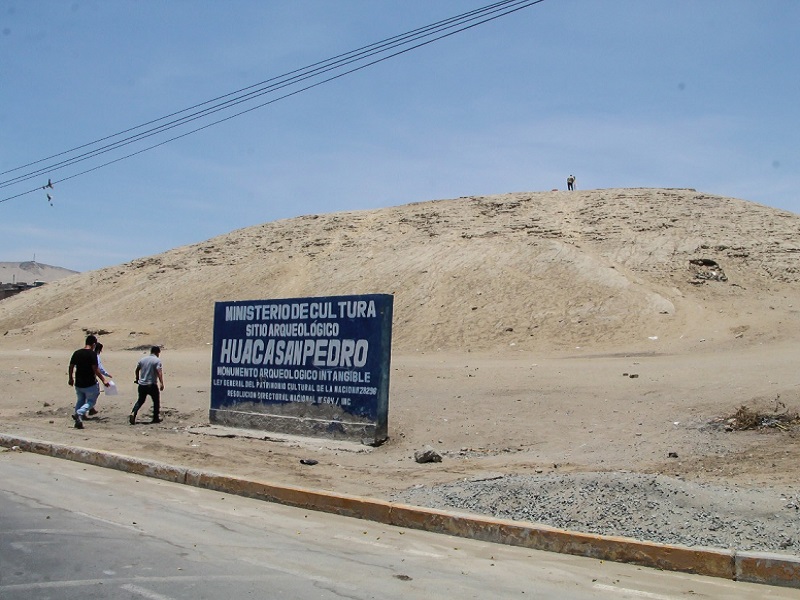 Chimbote: Inician saneamiento físico legal en La Huaca San Pedro