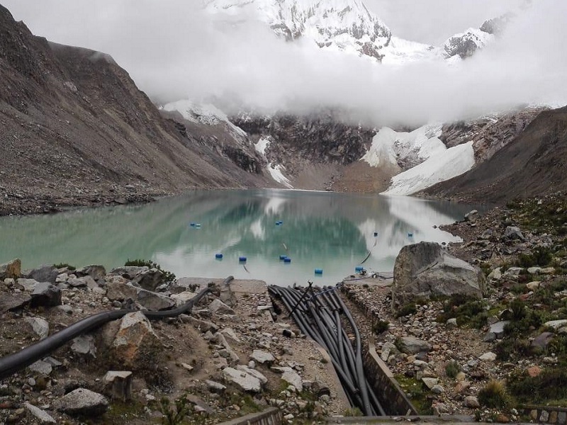 Huaraz: Laguna Palcacocha no presenta riesgo  de desbordes