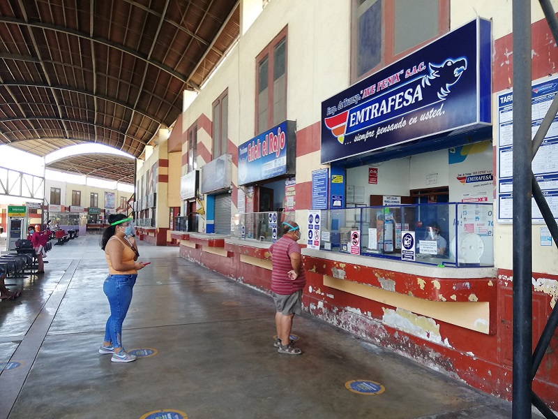Chimbote: Terminal terrestre solo brindará servicio de encomienda