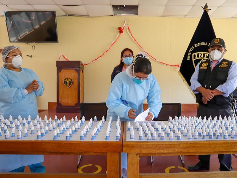 Coronavirus: 500 frascos de ivermectina para el penal de Chimbote
