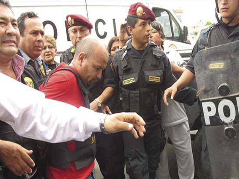 “Chino Malca” fue internado en el penal de Cambio Puente