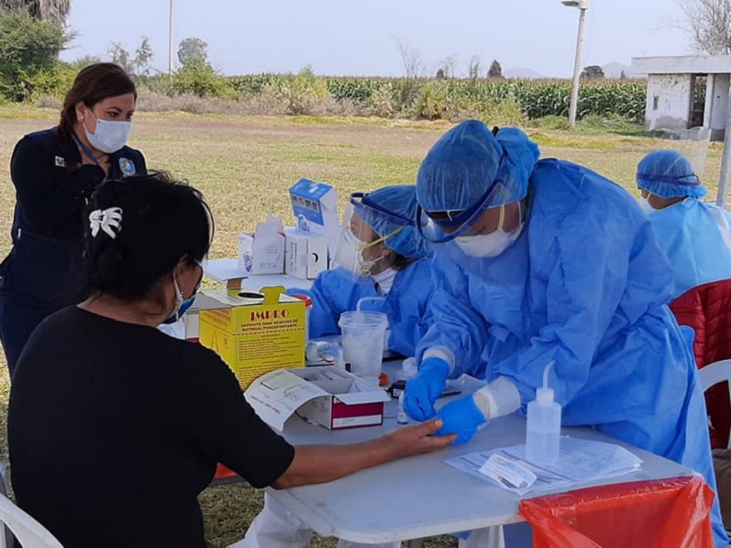 Coronavirus: Más de 30 personas de Rinconada dan positivo 