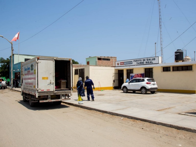 Coronavirus: Contratan empresa para recoger basura en Tambo Real